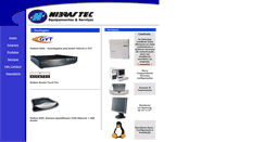 Desktop Screenshot of nibrastec.com.br